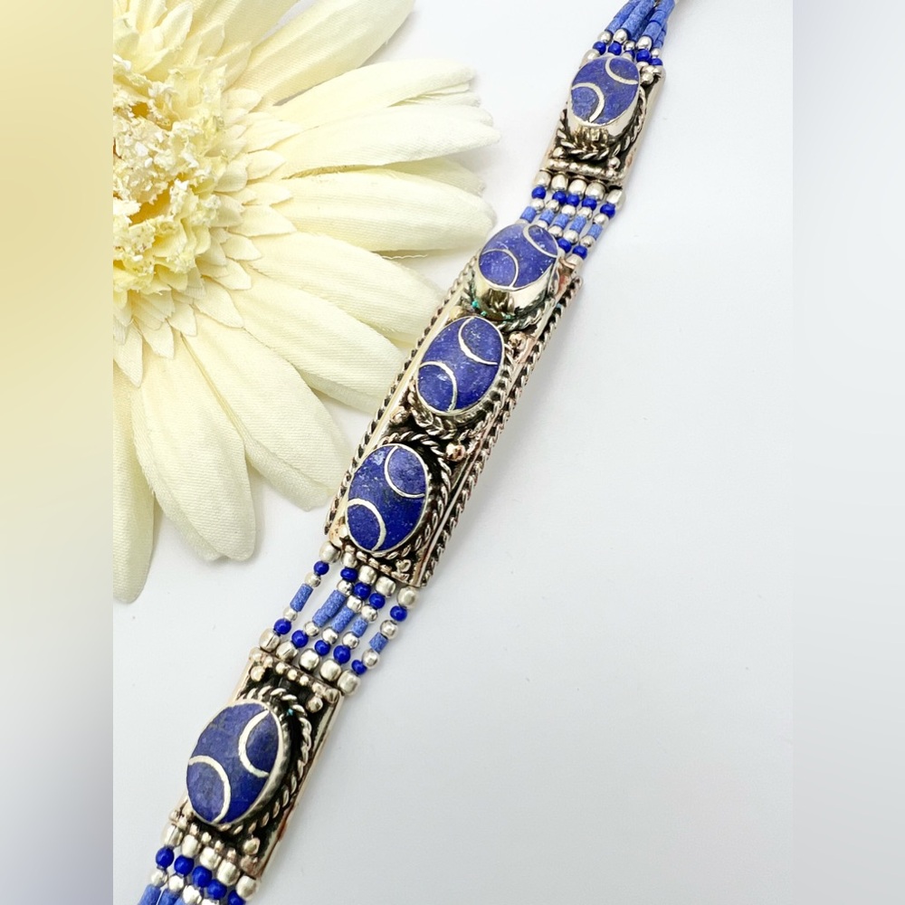 TIBETAN LAPIZ LAZULI BRACELET